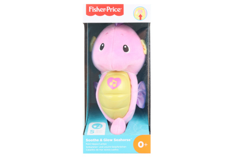Fisher-Price mořský koník růžový hrající