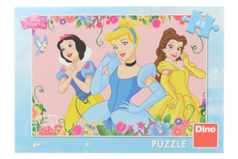 Puzzle Rozkvetlé princezny 48 dílků