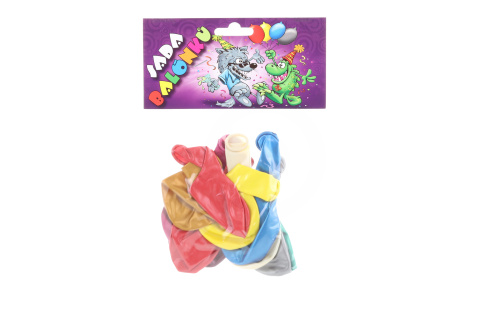 Různobarevné balónky metalíz.