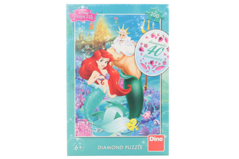 Puzzle Ariel diamond 200 dílků