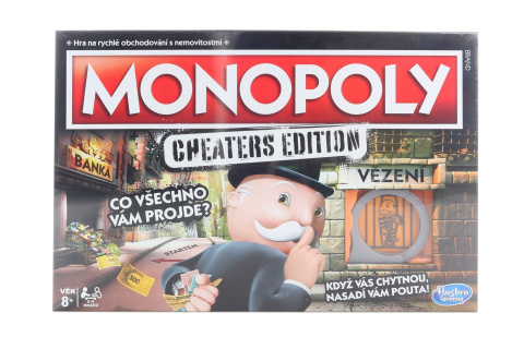 Monopoly Cheaters edition CZ