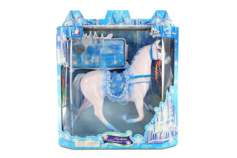 Kůň modrý česací