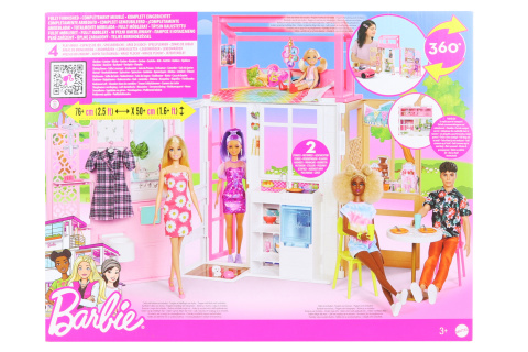 Barbie Skládací dům HCD47
