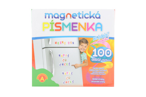 Magnetická písmenka-na lednici