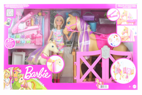 Barbie Rozkošný koník s doplňky GXV77